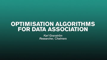 Optimization Algorithms for Data Association