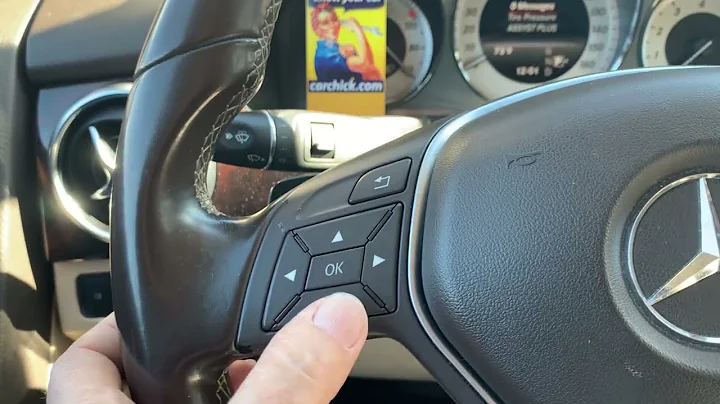 How to reset SERVICE LIGHT on a Mercedes