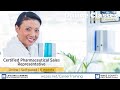 Career Training Program - Certified Pharmaceutical Sales Representative (Exam Included)
