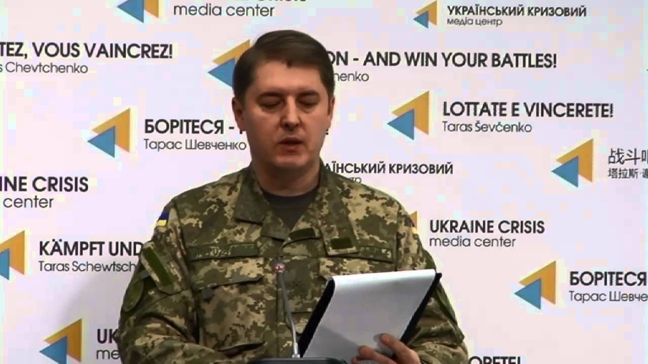 Oleksandr Motuzyanyk. Ukraine Crisis Media Center, 6th of March 2016