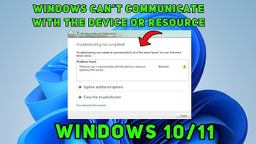 How to Fix “Windows Can’t Communicate with the Device or Resource” ✅