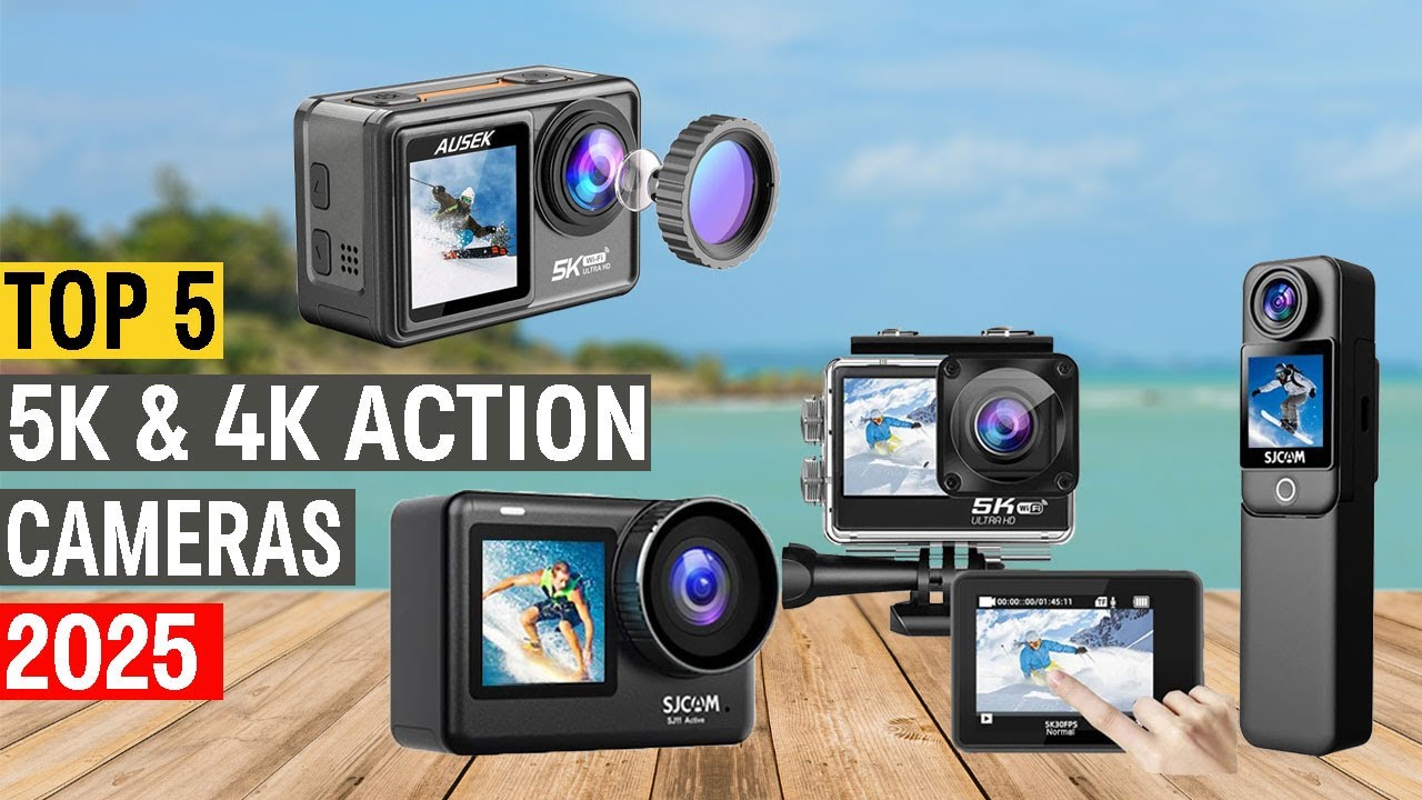Best 5K & 4K Action Cameras in 2025 🔥 | Top Budget & Premium Picks ...