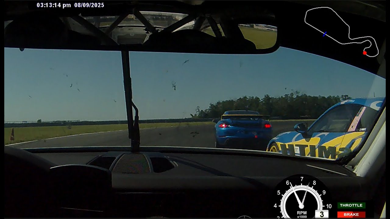 PCA Club Race NJMP 08.09.2025 Sprint 2.  991.1 Cup chasing 992 Cup.