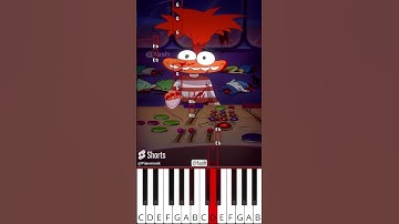 Anxiety panic attack (@fash) Inside Out Animation - Octave Piano Tutorial