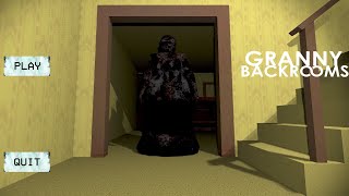 Granny Backrooms Mode Part 2 #grannyhorrorgame #granny #backrooms