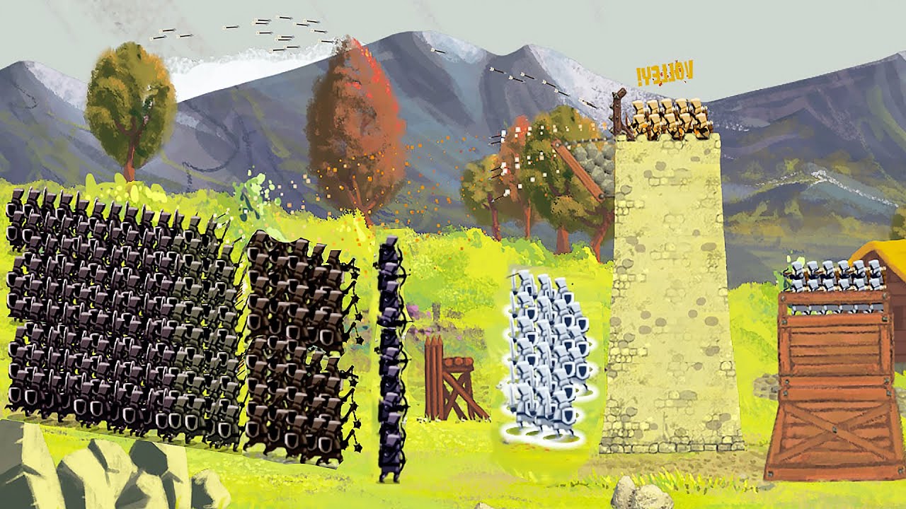 Stick Building Game This Stick War Kingdom Building Battle Game is a BANGER | Open The ...