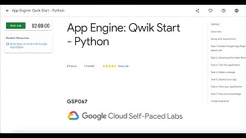 App Engine: Qwik Start - Python || Lab Solution || Qwiklabs Arcade 2023