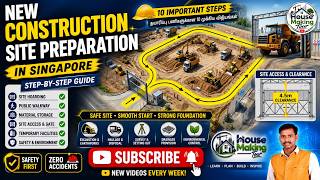 Dont Start Construction Before Watching This 10 Site Preparation Steps Singapore Construction