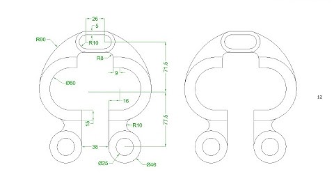 AutoCAD 2016 2D - Exercise 12