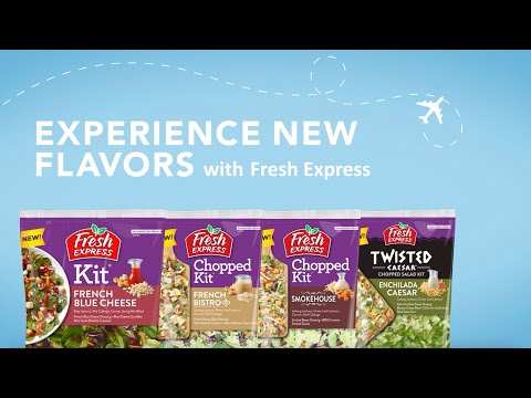 New Fresh Express salad kits channel restaurant recipes
