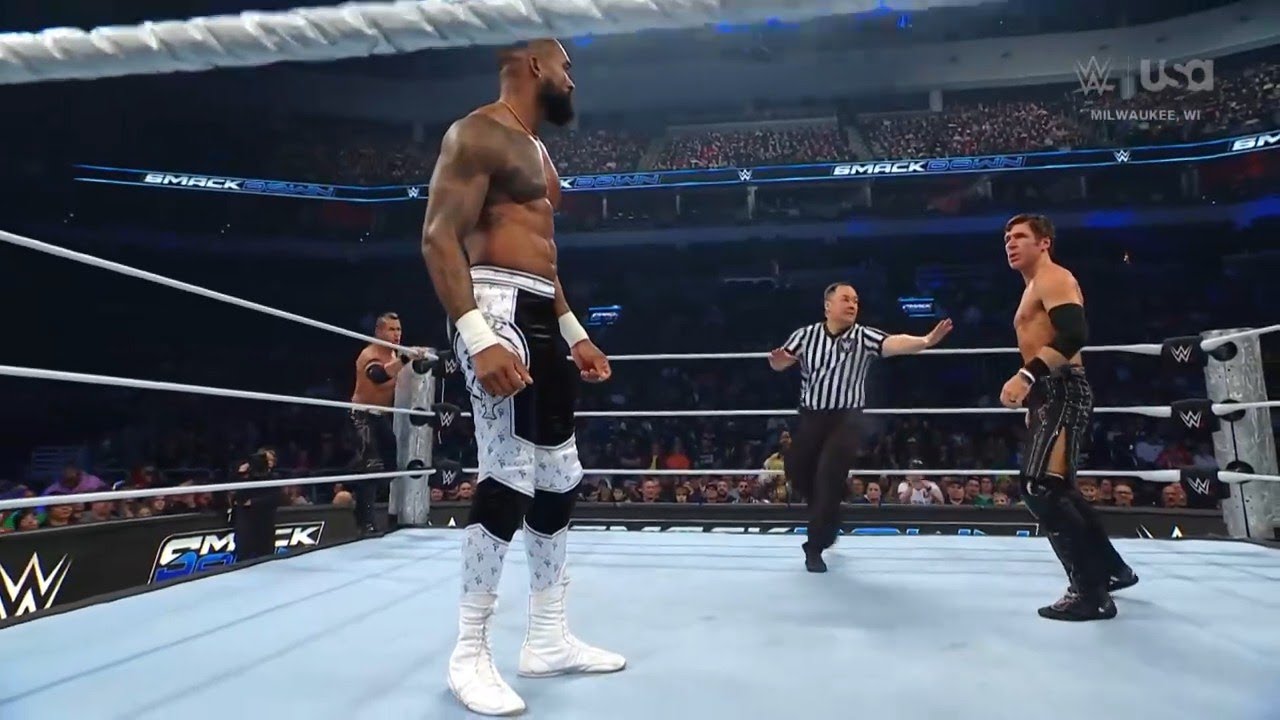 Machine Gun Smack Street Profits Vs Motor City Machine Guns - WWE Tag Team Championship ...