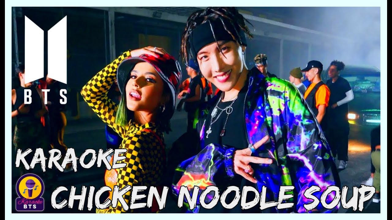 JHope Chicken Noodle Soup ft. Becky G FÁCIL PRONUNCIACIÓN (KARAOKE) YouTube