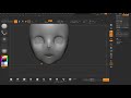 ZBrushCoreで髪の毛を作る