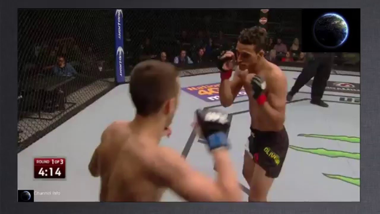 CHARLES OLIVEIRA vs MYLES JURY  [UFC 19.12.2015]