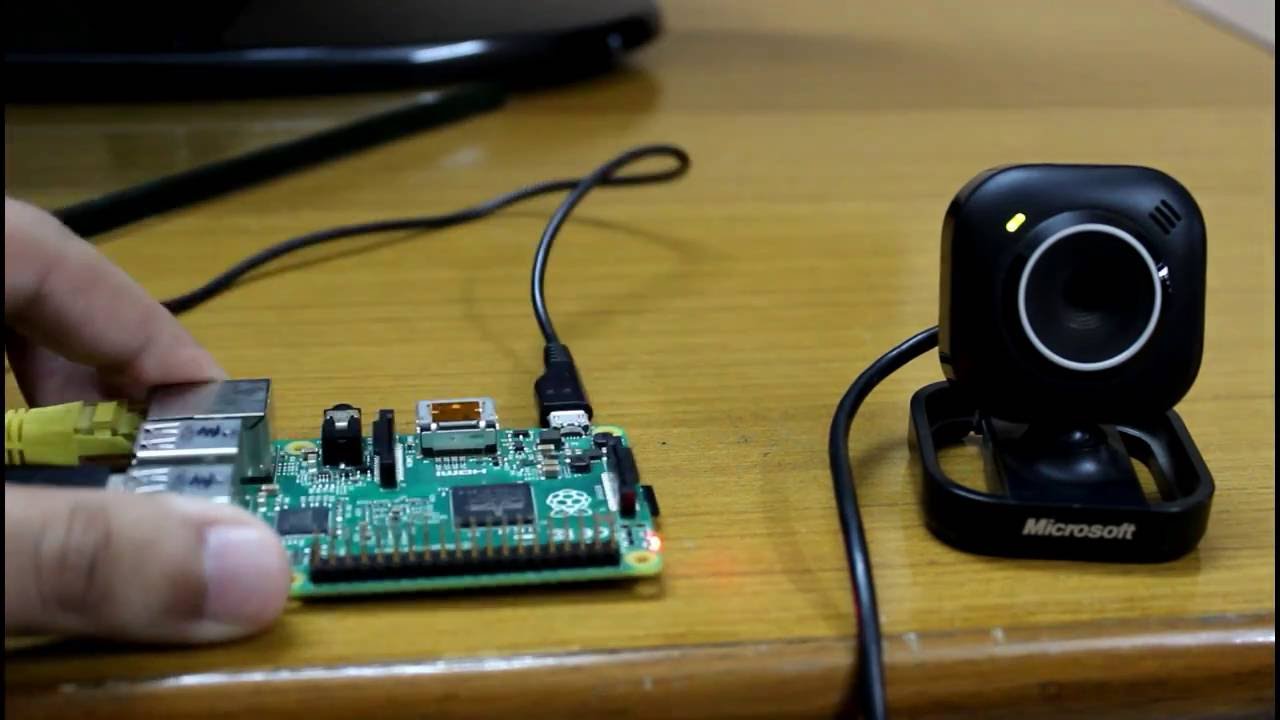 webcam raspberry pi surveillance