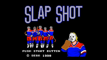 Slap Shot (Master System PSG 60Hz / US) - Intro / Attract Mode