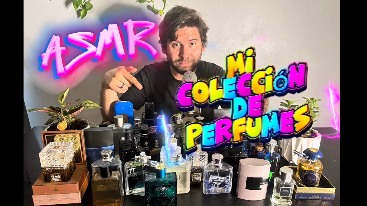 ASMR 🔮 | Te muestro mi COLECCIÓN DE PERFUMES ✨ | Susurros, Tapping y más | 🔥🔥😴😴 | #asmr 