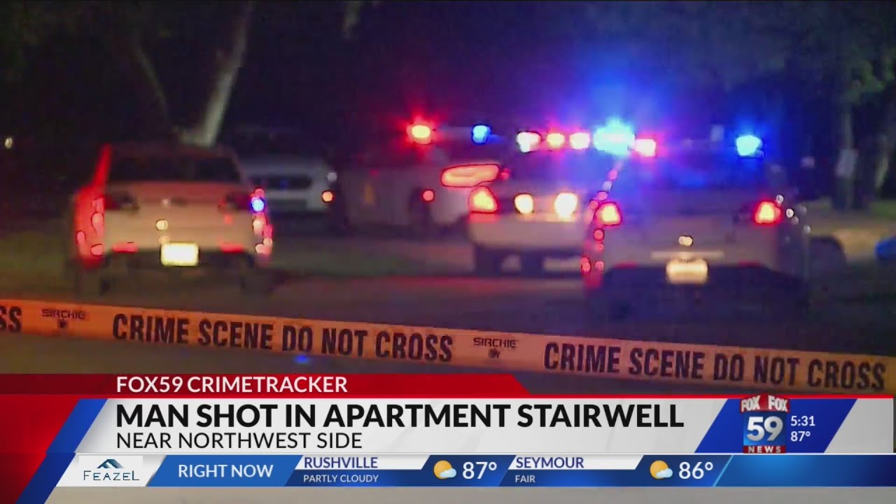 Man found shot to death inside apartment stairwell on Indy’s near ...