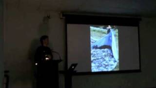 Rowland Ricketts Talk Part 3
In part 3 of his talk, Rowland describes the process of indigo farming and composting.
On March 5, 2011 Rowland Ricketts, one of the 2011 Form, Not Function jurors, spoke at the Carnegie Center for Art & History in New Albany, Indiana. He shared information about his work utilizing natural dyes and historical processes to create contemporary textiles that span art and design. His recent projects work to involve others in the process of local plant dyes to question how we live, create, and consume in contemporary America. Trained in indigo farming and dyeing in Japan, Rowland received his MFA in Fibers from Cranbrook Academy of Art in 2005 and is currently an assistant professor of Textiles at Indiana University in Bloomington, IN. His work has been exhibited at the Textile Museum, Cavin-Morris Gallery in New York, and was included in Fiberart International 2007. Visit his website at www.rickettsindigo.com for more information and to see images of his artworks. Rowland Ricketts Talk Part 3