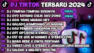 DJ TIKTOK TERBARU 2024 | DJ TUMPAH TUMPAH SUSUNYA | DJ AYO SAYANG AKU CULIK AKU DONG TIKTOK TERBARU!
