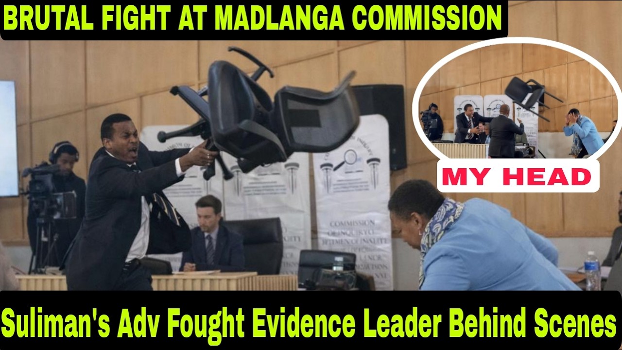 BRUTAL FIGHT: Moment Suliman's Adv Fought Evidence Leader Badly At Madlanga Commission
