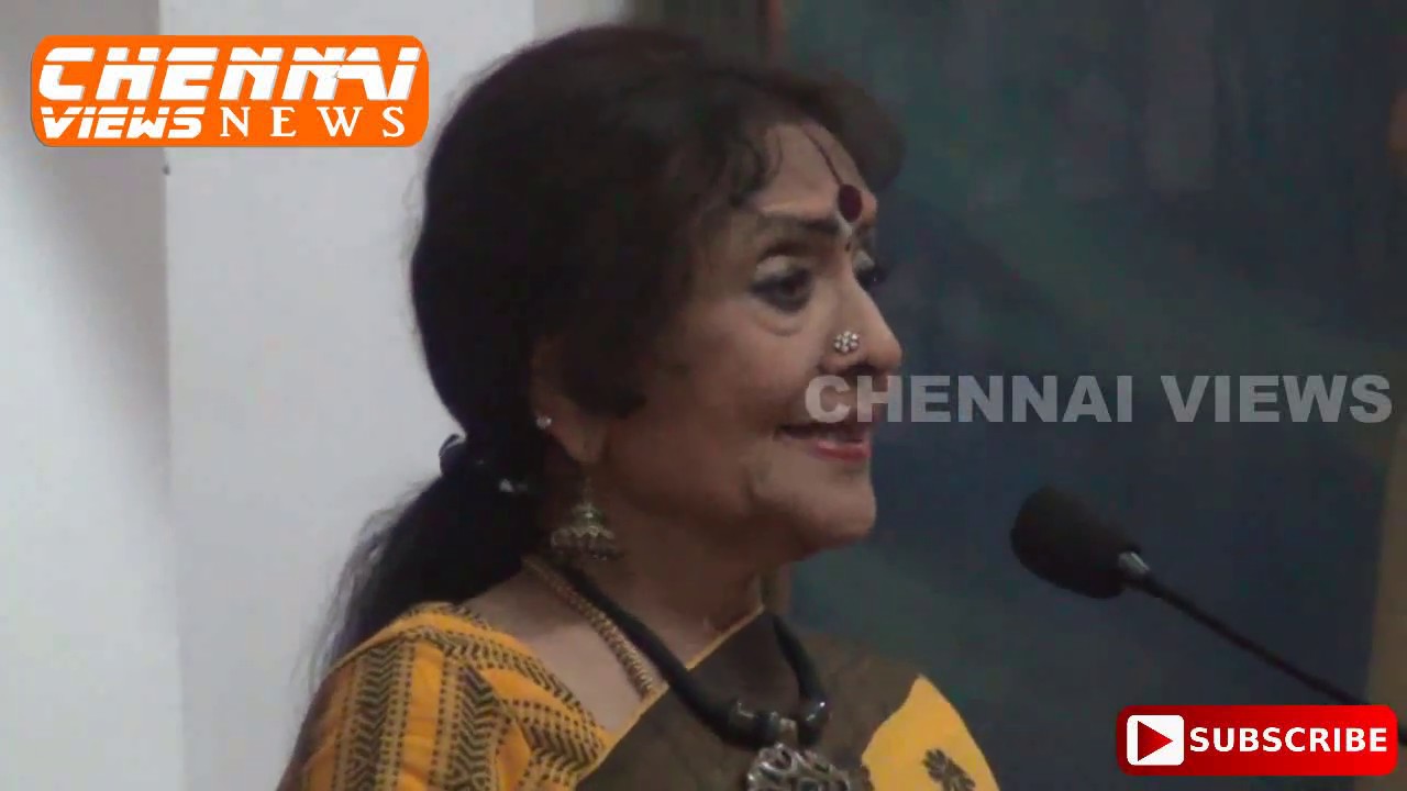 Smt Vyjayanthimala Bali inaugurated Women"s Bazaar at CP ART Centre (2019) in Chennai