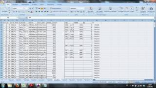 Famous Corpus Linguistics Tutorial 2 - excel Profile