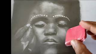 Pencil Drawing time lapse - By PLG Arts #shorts