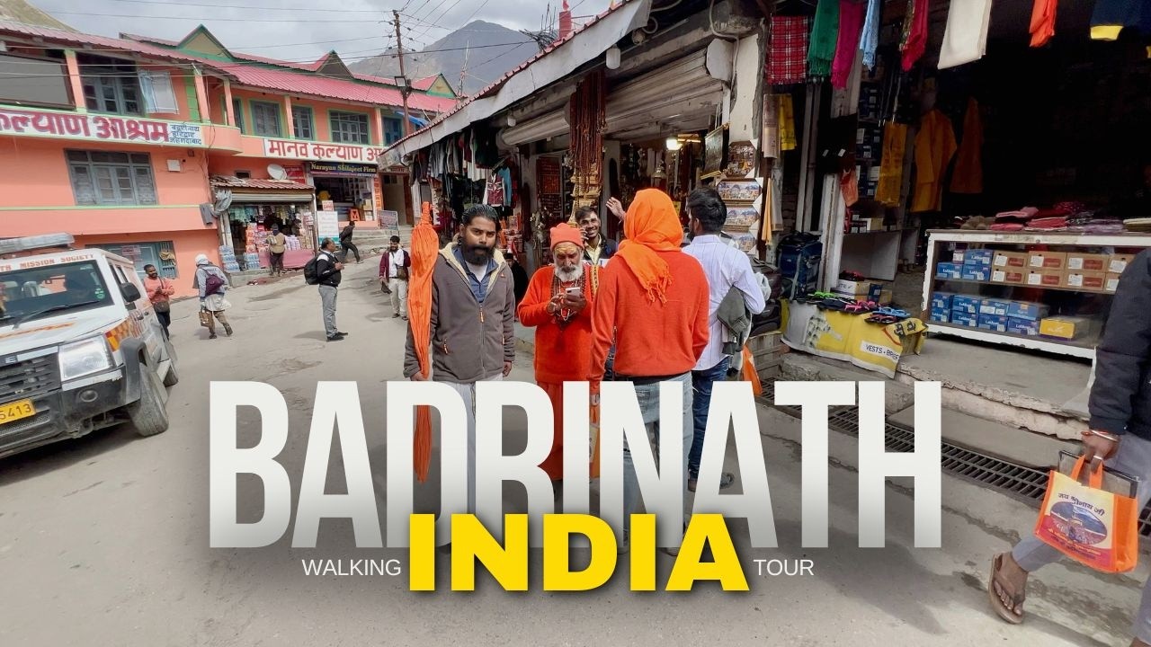Discover India's Most Popular Pilgrimage - BADRINATH Char Dham Yatra 🇮🇳 Walking Tour 2025