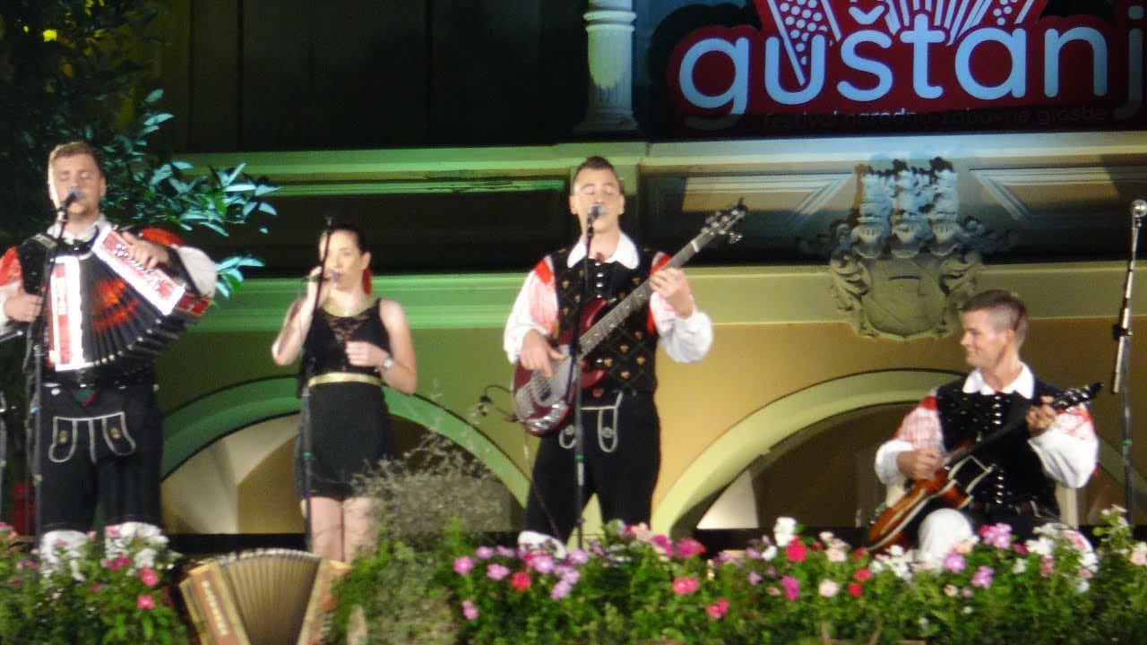 Ansambel Blaža Hutevca Na veselici Festival Guštanj 2018