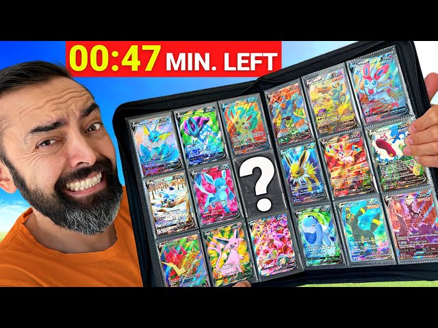 Complete Set in 48-Hours or Lose Them All (RISKY Pokémon Card CHALLENGE) class=