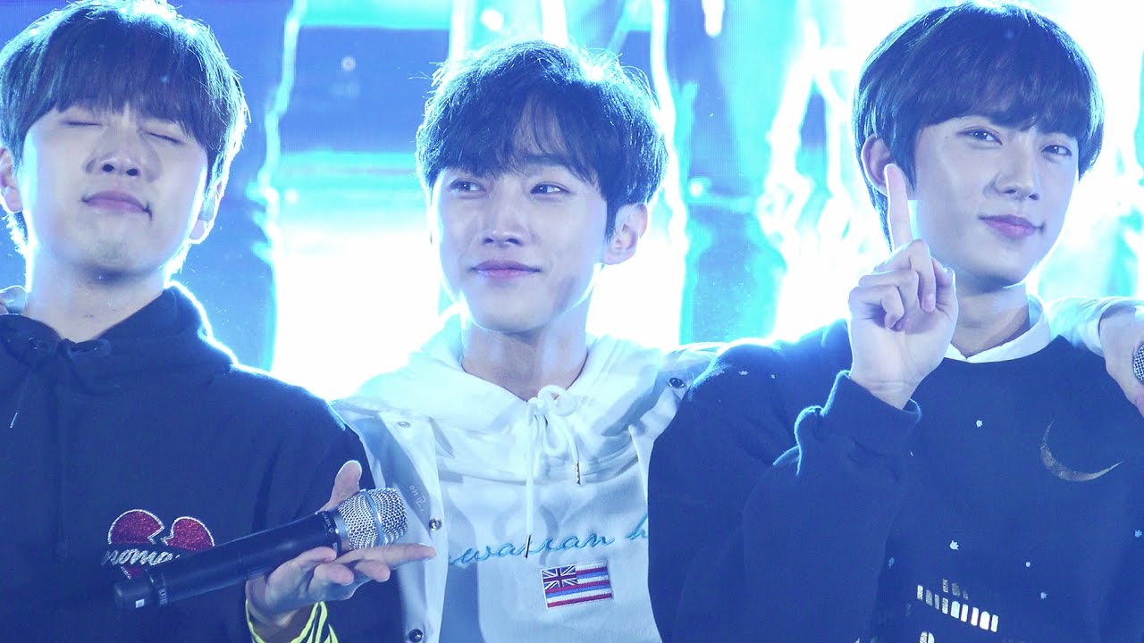 161021 B1A4 전국 장애인 체육대회 : 잘자요 굿나잇 (진영 focus)