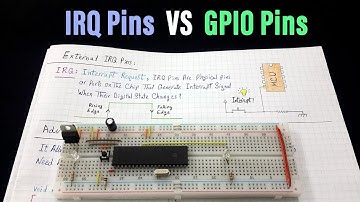 IRQ Pins VS Normal GPIO Pins