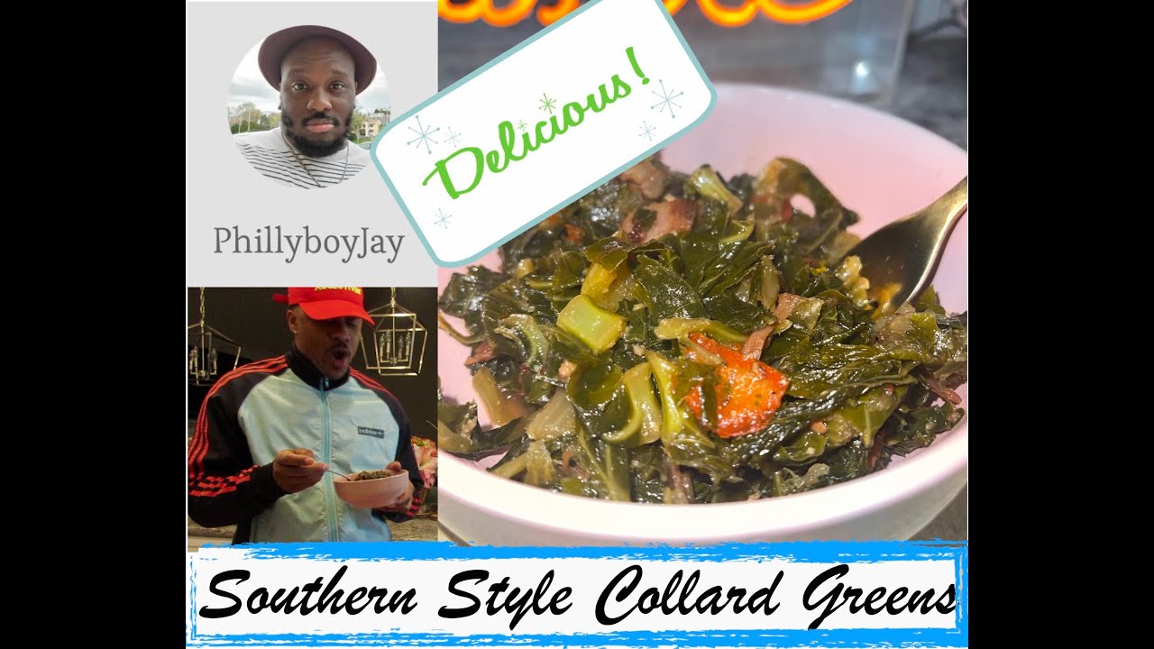 PhillyboyJay's SouthernStyle Collard Greens YouTube