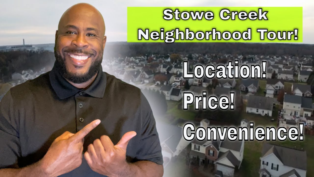 Charlotte Neighborhood Tour - Stowe Creek in the Steele Creek area | Moving to Charlotte NC