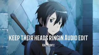 Keep Their Heads Ringin Edit Audio
