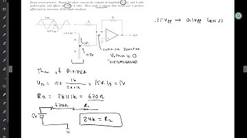 Exam 2 Review: Summing amp design