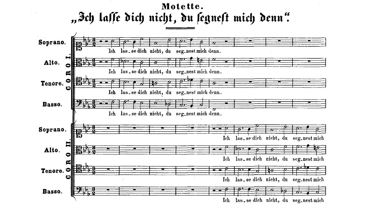 JC Bach: Ich Lasse Dich Nicht BWV Anh. 159 - Philippe Caillard Vocal Ensemble, 1960 - WST 14090