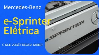 e-Sprinter elétrica O QUE HÁ DE NOVO?