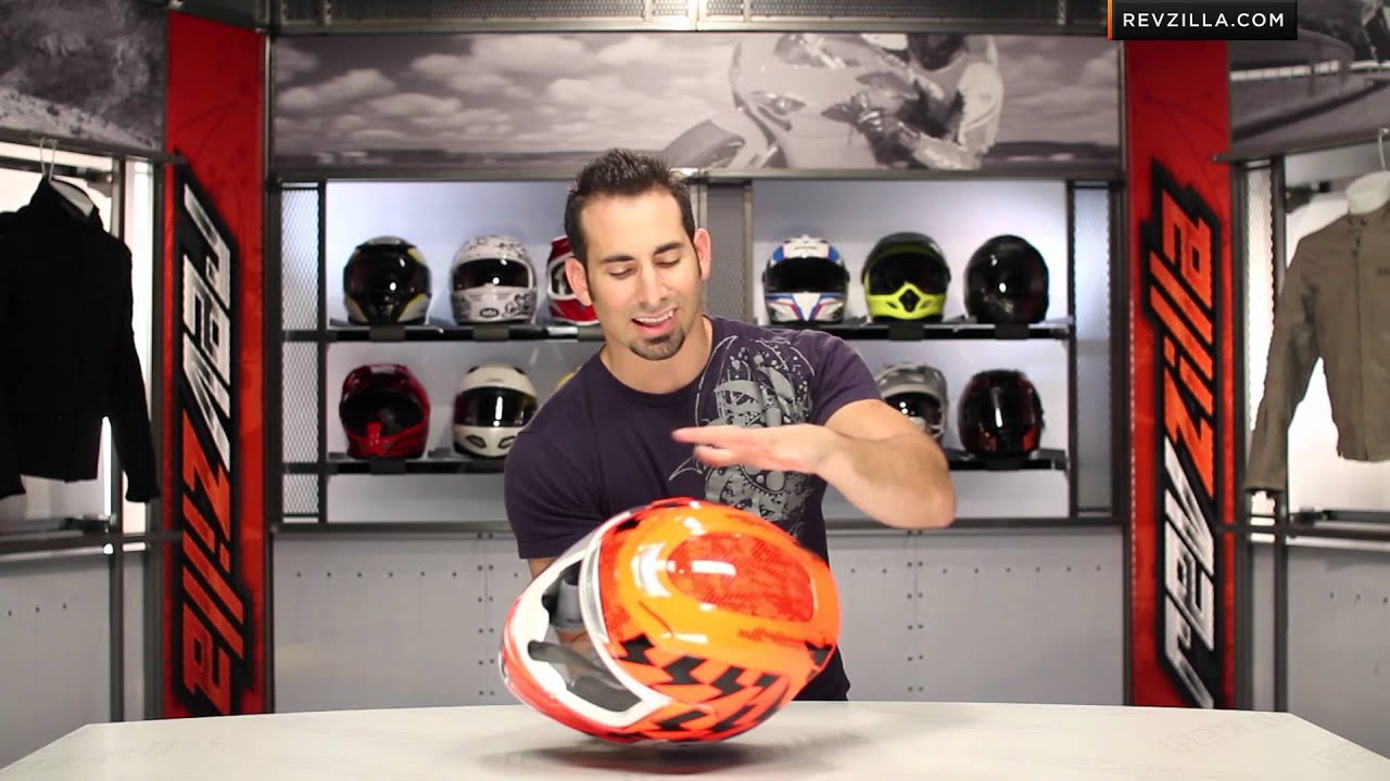 Icon Airmada Stack Hi-Viz Helmet Review at RevZilla.com