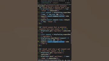 ExpectOne and ExpectNone methods in HttpTestingController for testing Http Requests - Angular 19