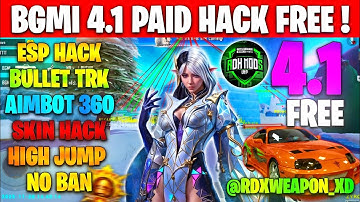 BGMI HACK 4.1 | BGMI 4.1 MOD APK | BGMI ESP HACK | BGMI NEW HACK TODAY | HOW TO HACK BGMI HACK