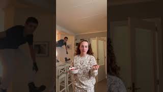 Youngman Falls From Kitchen Table Then Laughs It Off
