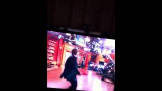 Regis Catching Football Pass From Mark Sanchez To Regis Phi