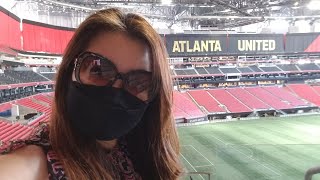 Trip to Atlanta to get Second Pfizer covid-19 Vaccine Shot at Mercedes- Benzes | Got Side Effects