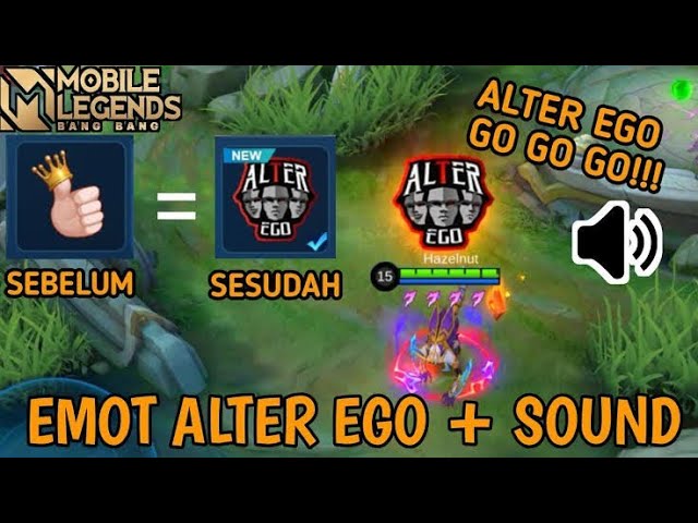 Alter Ego Battle Emote Script With Sound Effects | Fixed Sounds | Mobile Legends Bang Bang class=