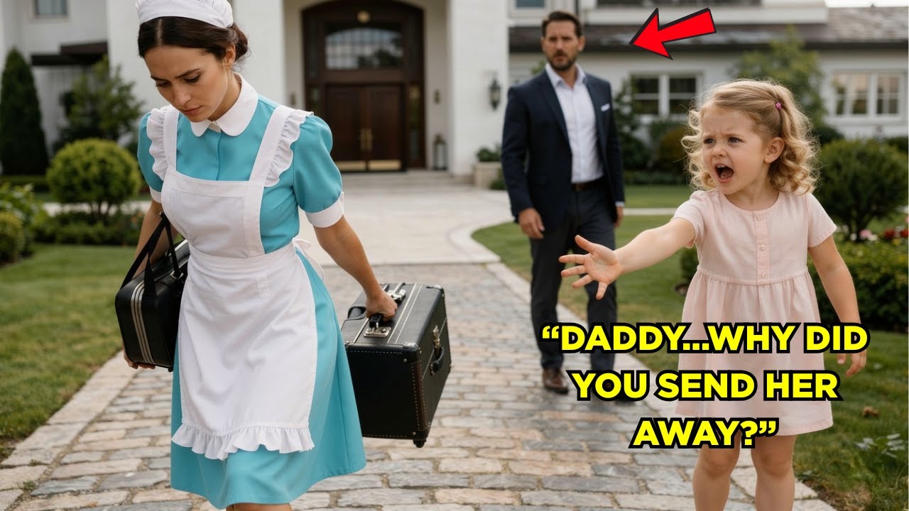 Миллионер уволил няню без всякой причины… Пока его дочь не сказала что-то, что повергло его в шок.