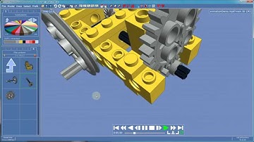 LDCad animation tutorial part 2: A simple animation script