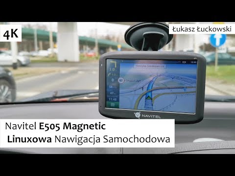 Navitel E505 Magnetic  Linuxowa Nawigacja Samochodowa | Rzut Oka