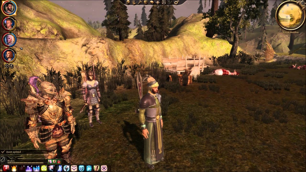 Dragon Age: Origins -- Arl of Redcliffe -- Village Under Siege